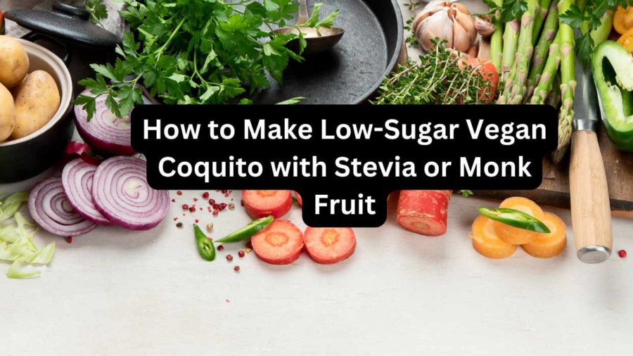 How to Make Low-Sugar Vegan Coquito with Stevia or Monk Fruit